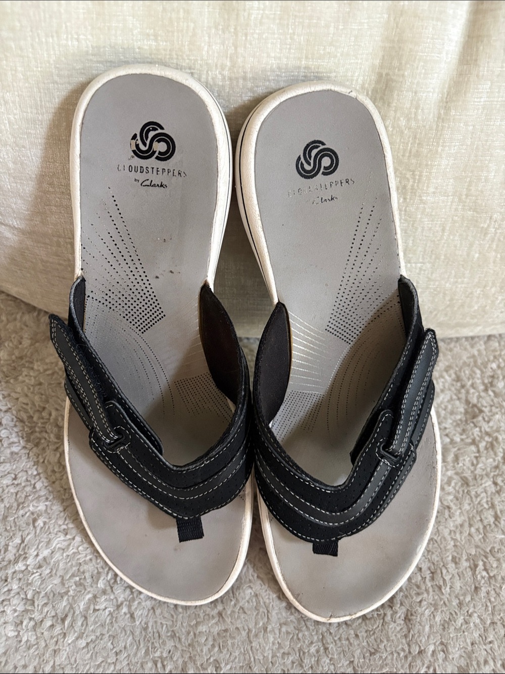 Cloudsteppers by Clark Flip Flops